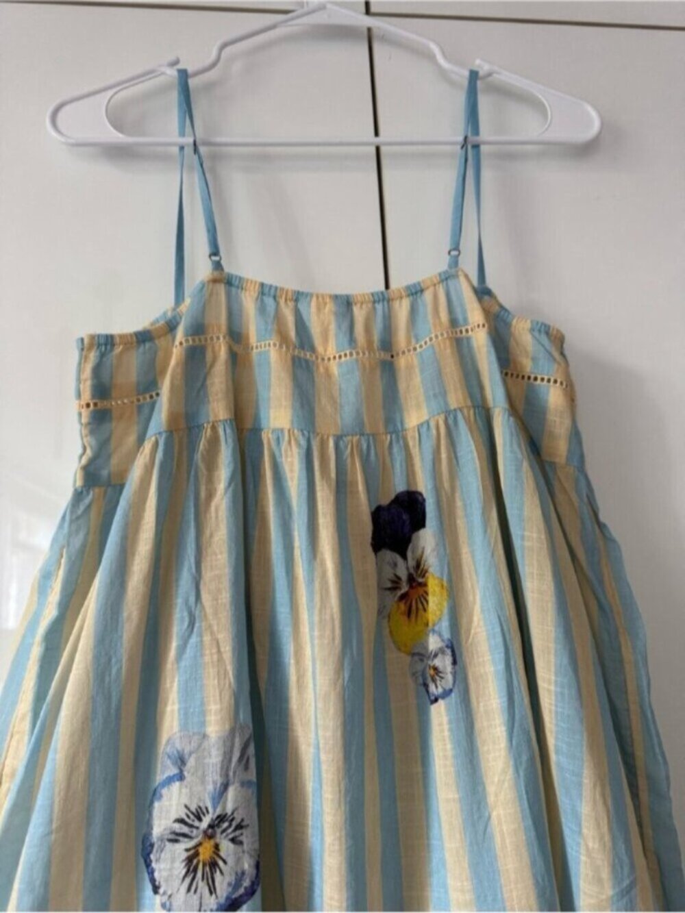 NWT Size M - Nay Bellamy x Anthropologie 100% Cotton Midi Nap Dress (US$ 128) - Picture 11 of 14